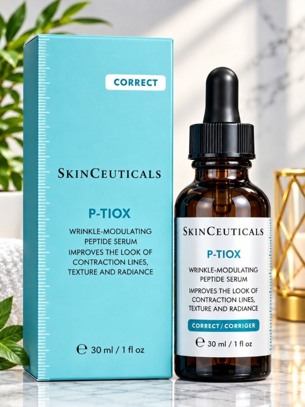 SkinCeuticals P-TIOX Peptide Serum 1oz/30ml Anti-Wrinkle NEW